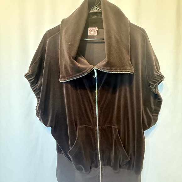 Juicy Couture Brown Zip-Up Jacket and Pant Set - Picture 6 of 7